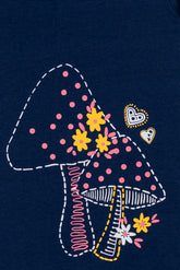Mushroom Cottage Girl's T-Shirt